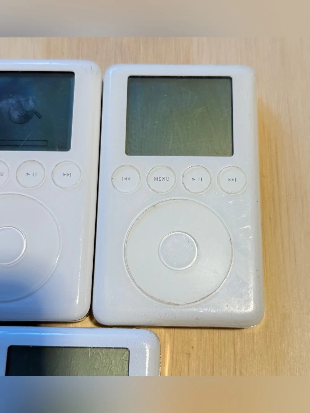 5-iPod Classic 3rdGen Model:A1040/10-40GB BROKEN Bad Batteries/Hard-Drives Read